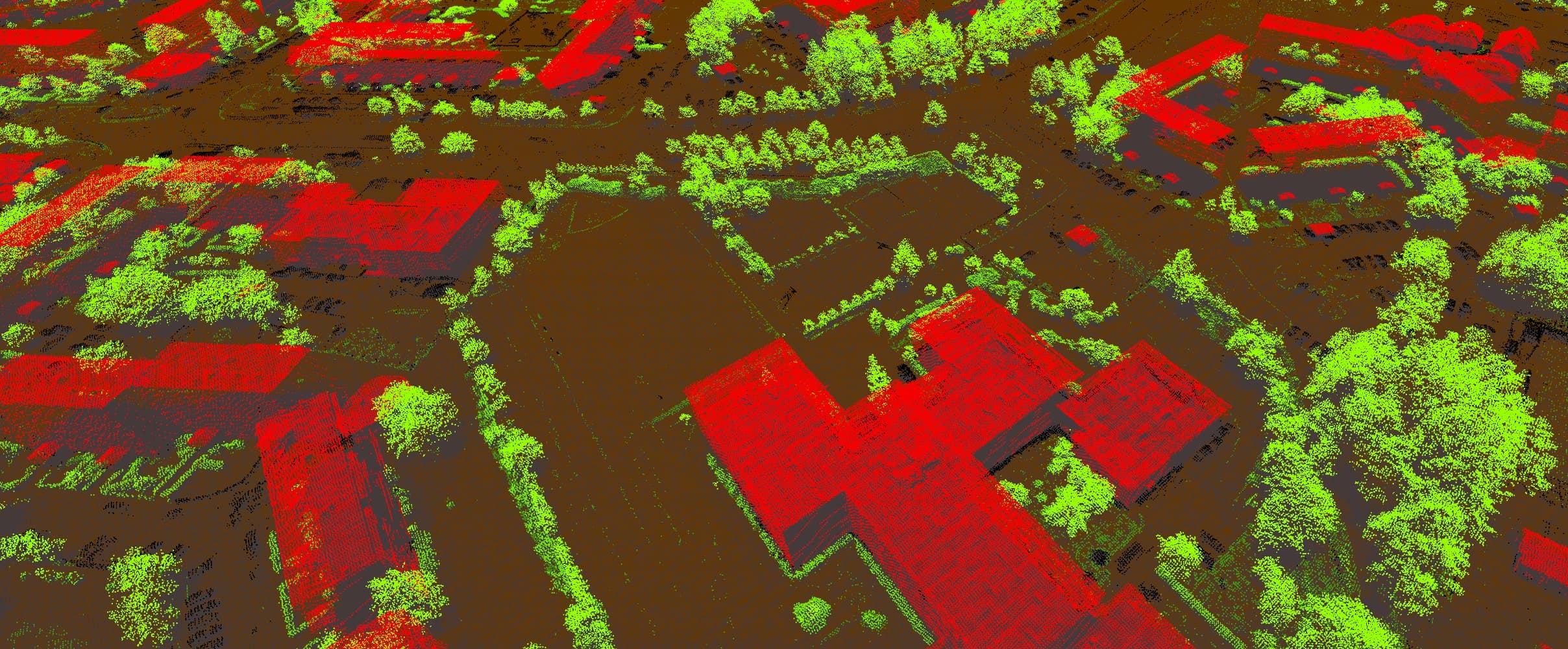 widok chmury punktów 3D