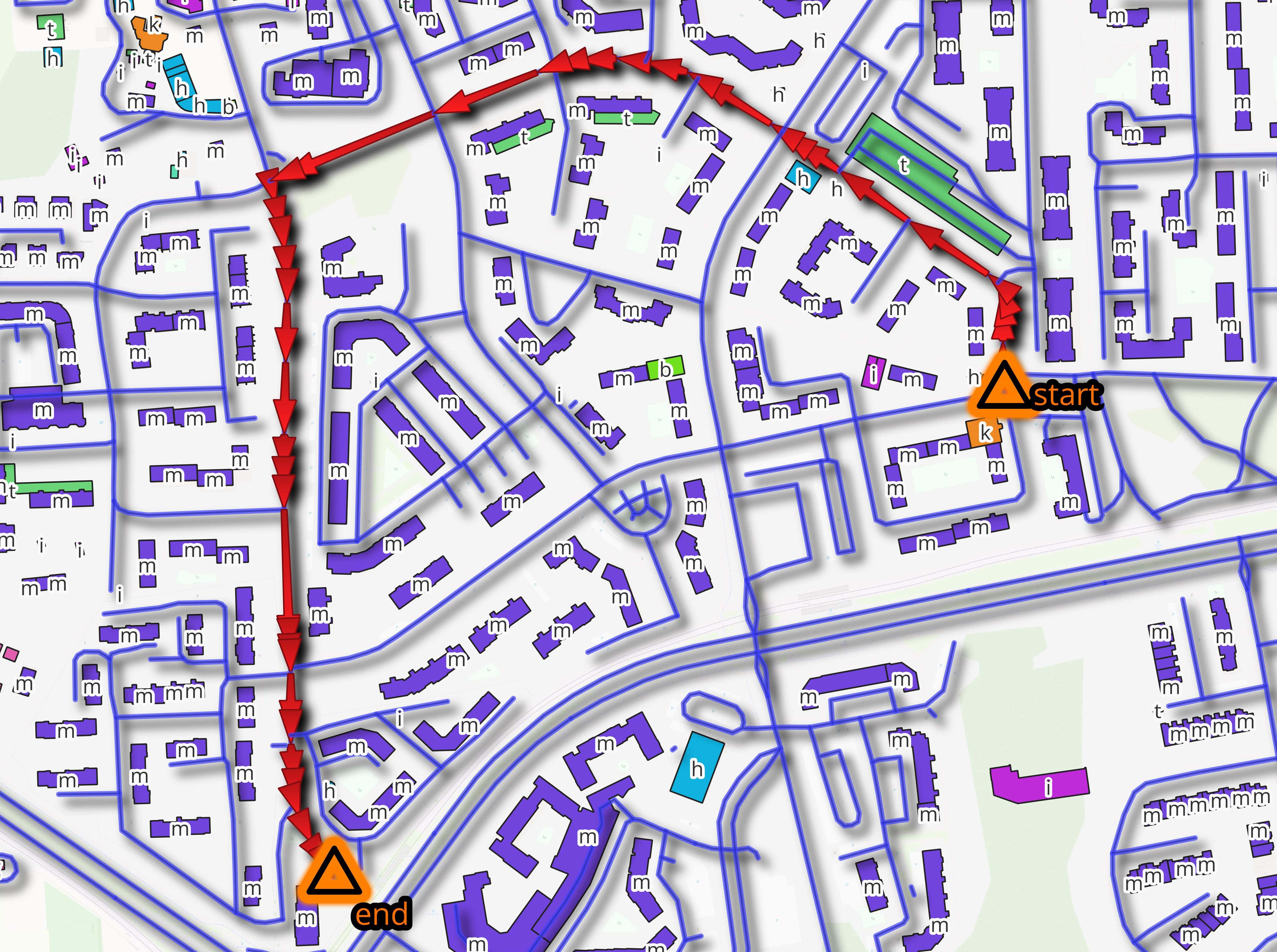 przykład analiz przestrzennych